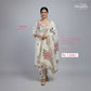 Floral Thread work  Roman silk Suit Set with Dupatta