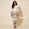 Ivory Women's Floral Print Co-Ord Set