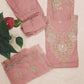 Blush Gold Chanderi Afghani Suit Set