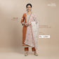 Rust Radiance Roman Silk Suit Set